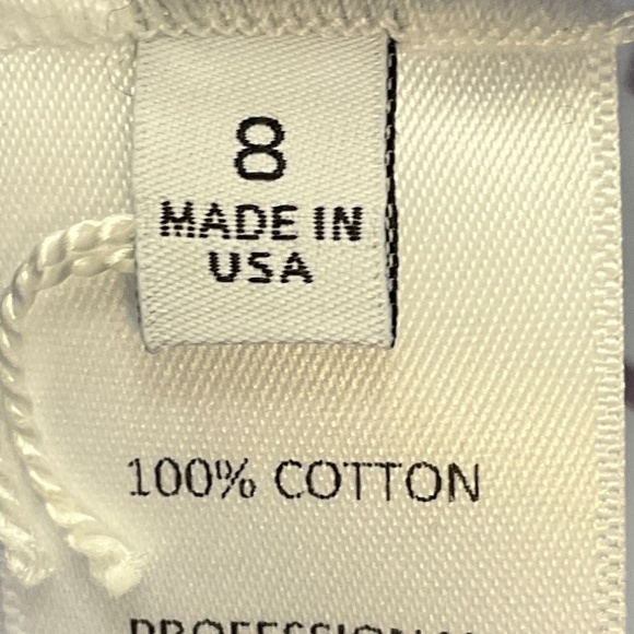 ROSETTA GETTY LIGHT BLUE STRIPED TUXEDO SHIRT - Picture 5 of 6